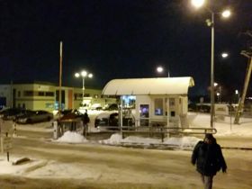 Пропускной пункт на завод